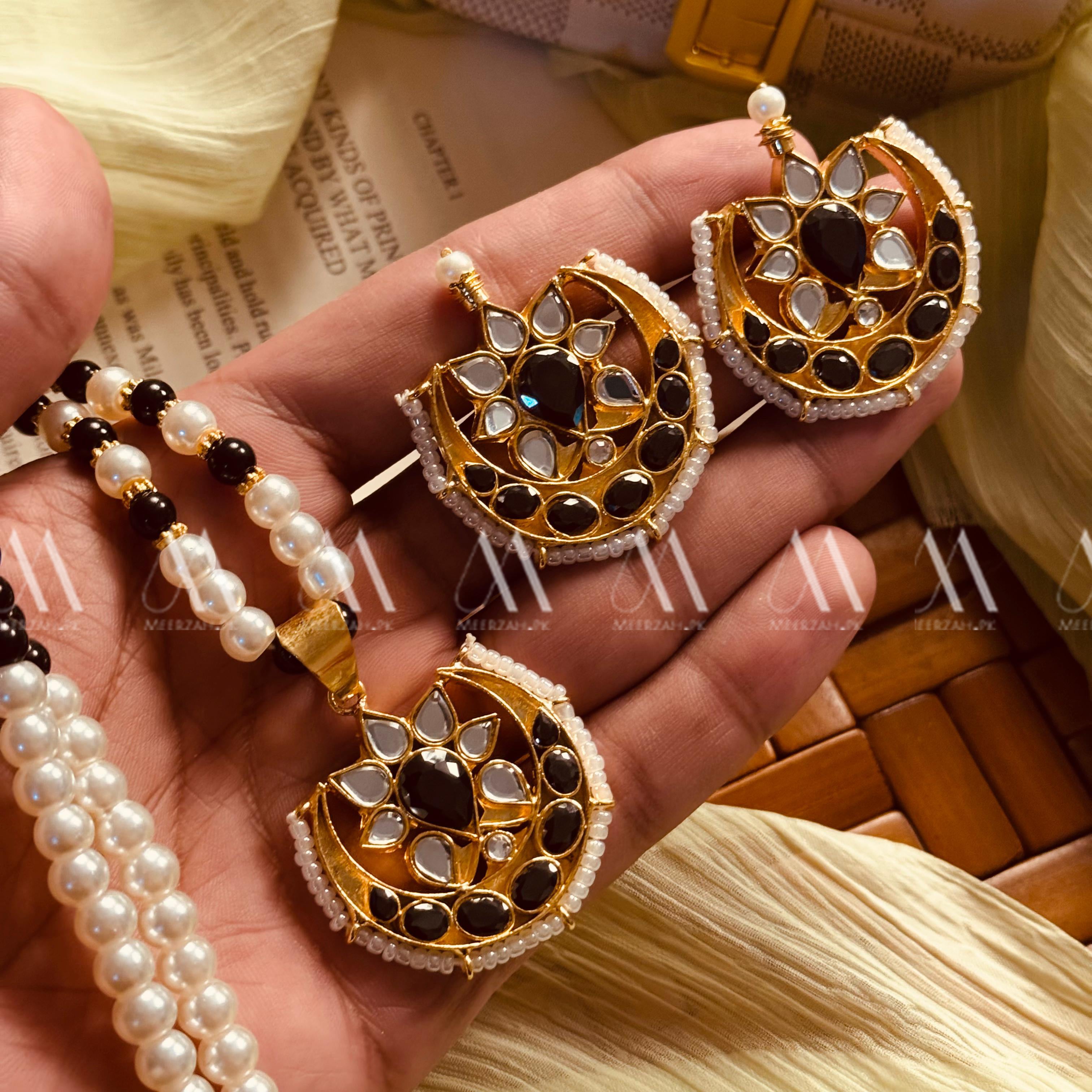 24K Gold Plated Real Zircon Stones Jarao Choker Set for Girls/Women
