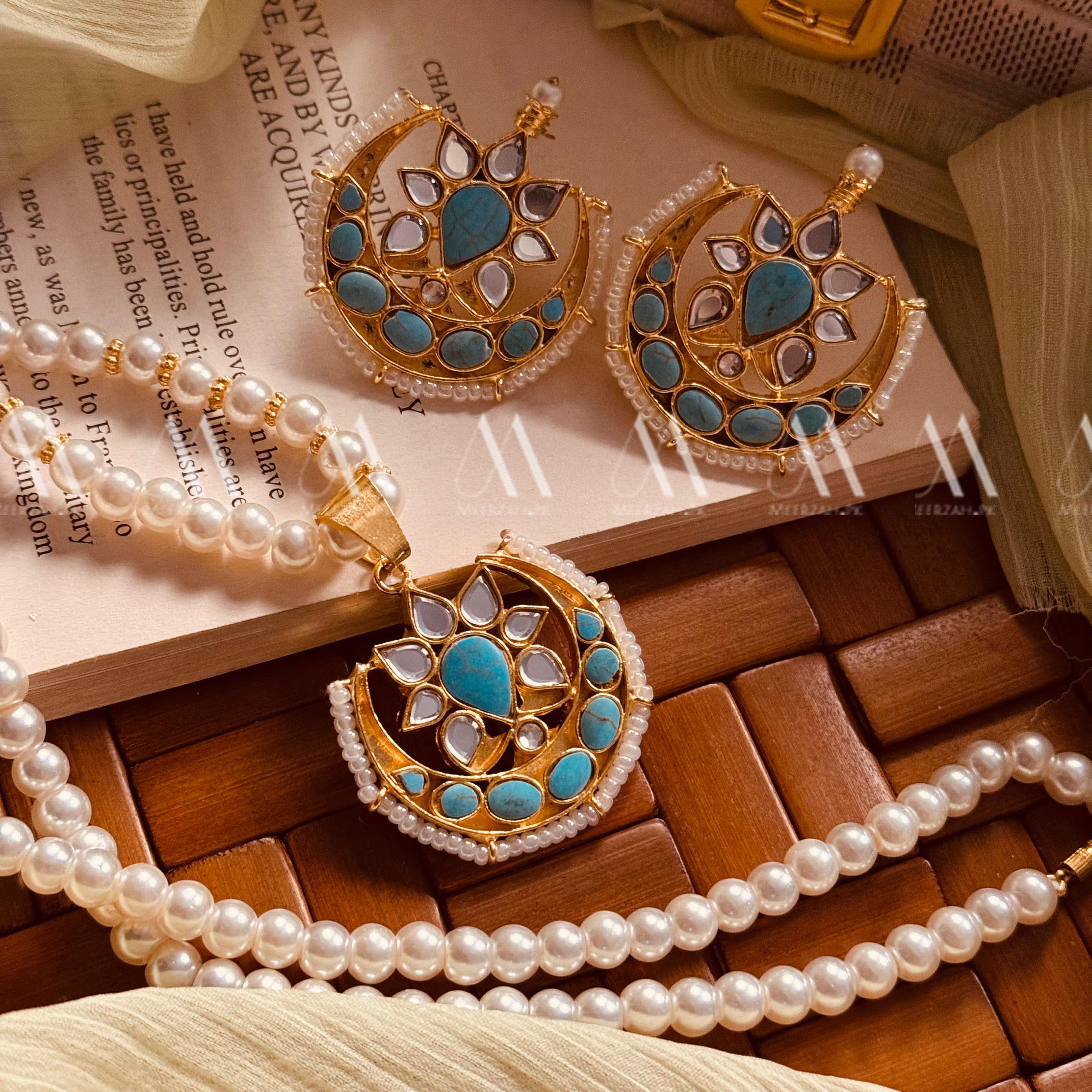24K Gold Plated Real Zircon Stones Jarao Choker Set for Girls/Women
