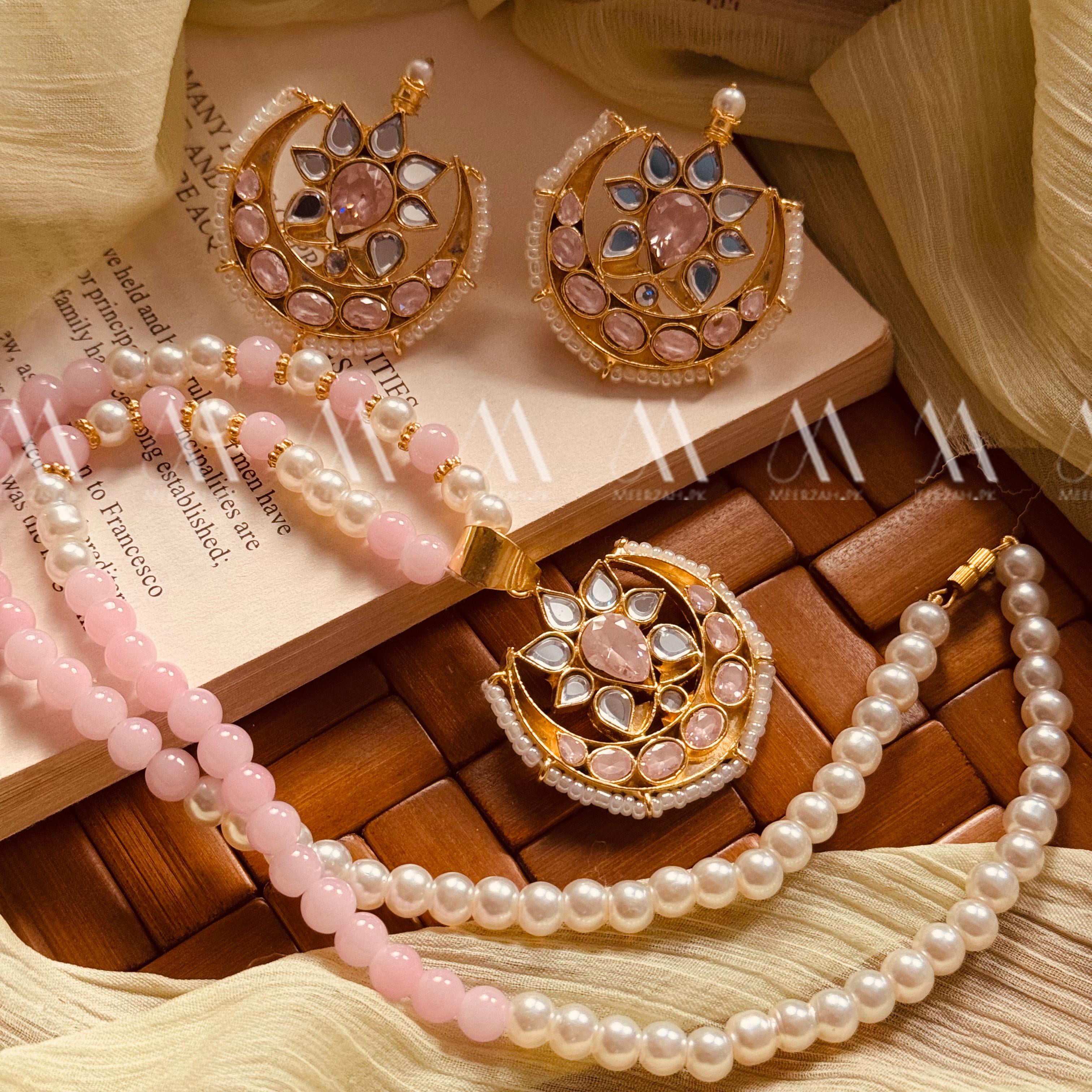24K Gold Plated Real Zircon Stones Jarao Choker Set for Girls/Women