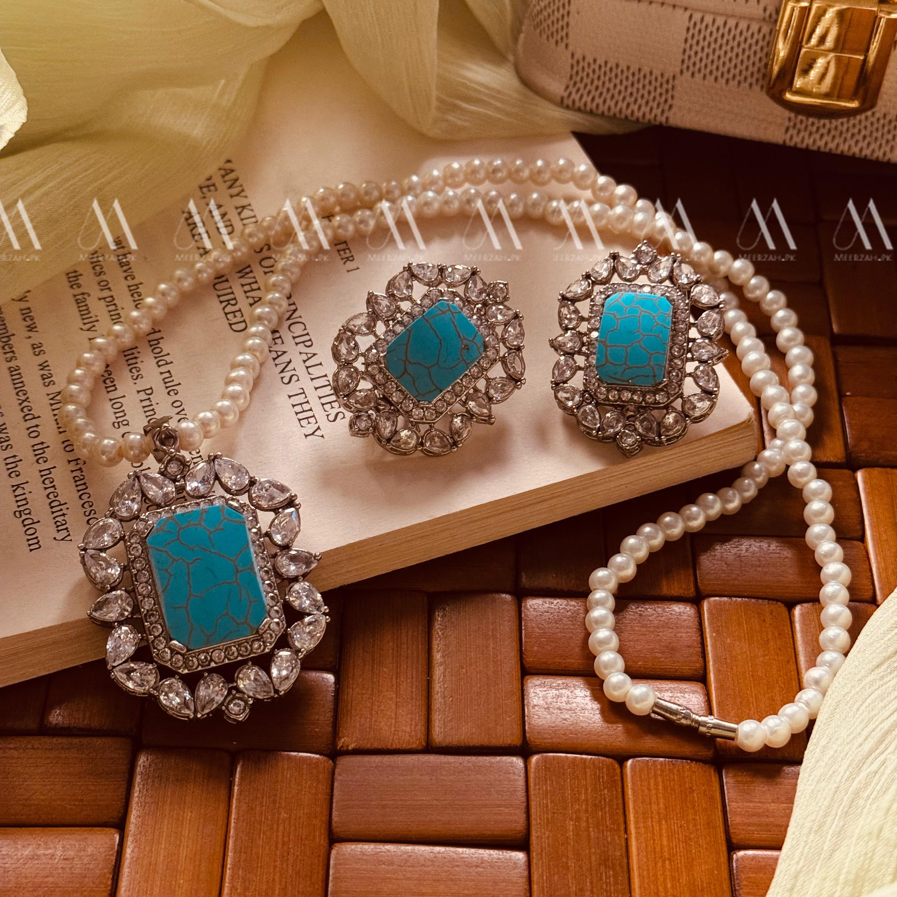 24K Gold Plated Real Zircon Stones Jarao Choker Set for Girls/Women