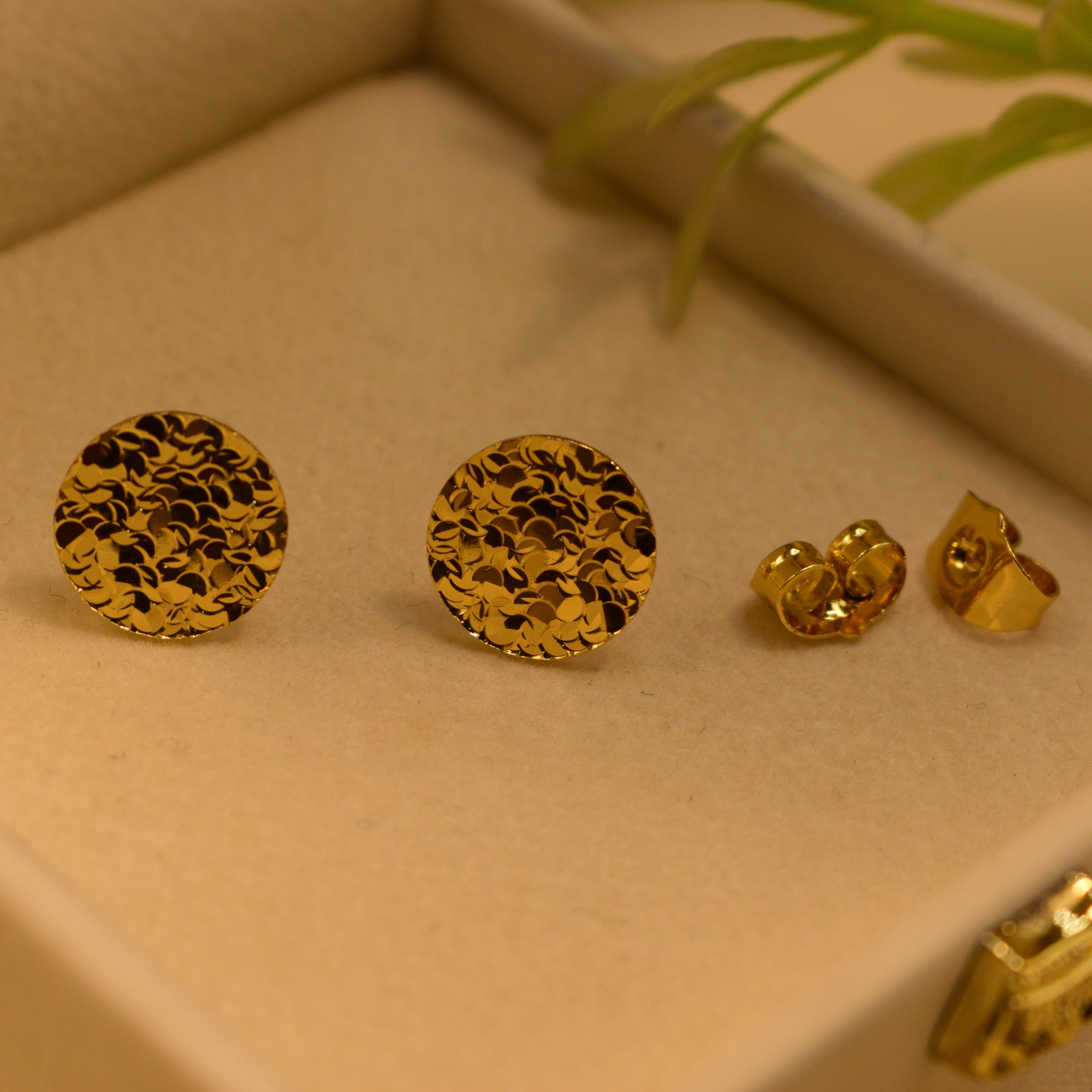 Fancy Unique Design Gold Plated Earrings For Girls/women