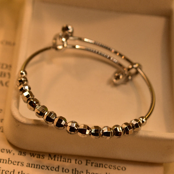 Elegant Design Silver Plated Bracelet for Kids