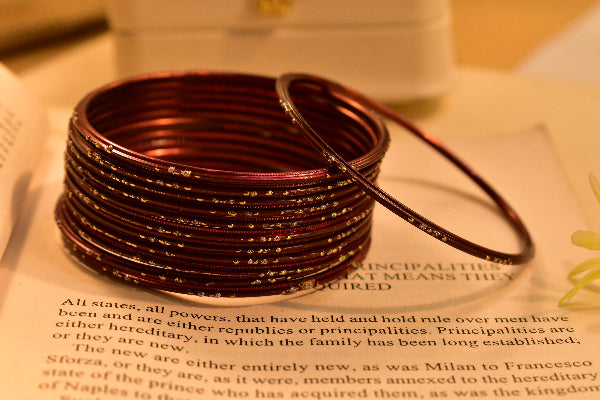 Luminous Design 12pc Bangle Set for Girls/Women