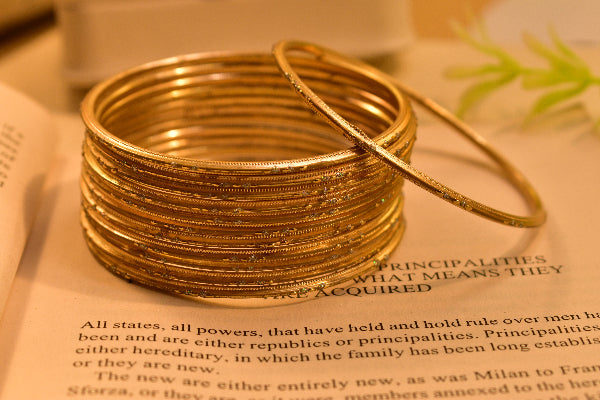 Luminous Design 12pc Bangle Set for Girls/Women