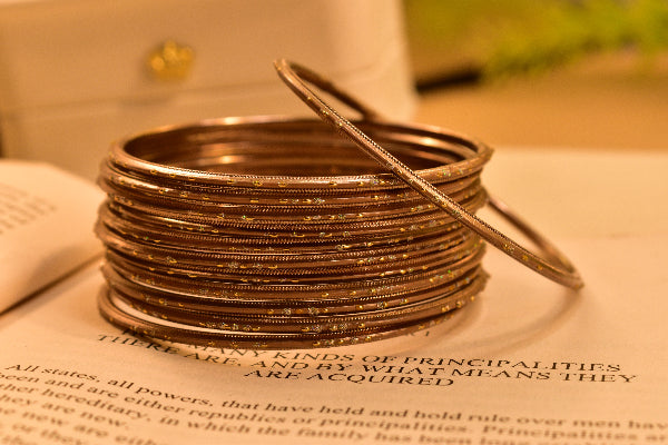 Luminous Design 12pc Bangle Set for Girls/Women