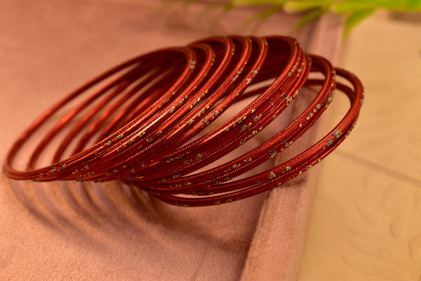 Luminous Design 12pc Bangle Set for Girls/Women