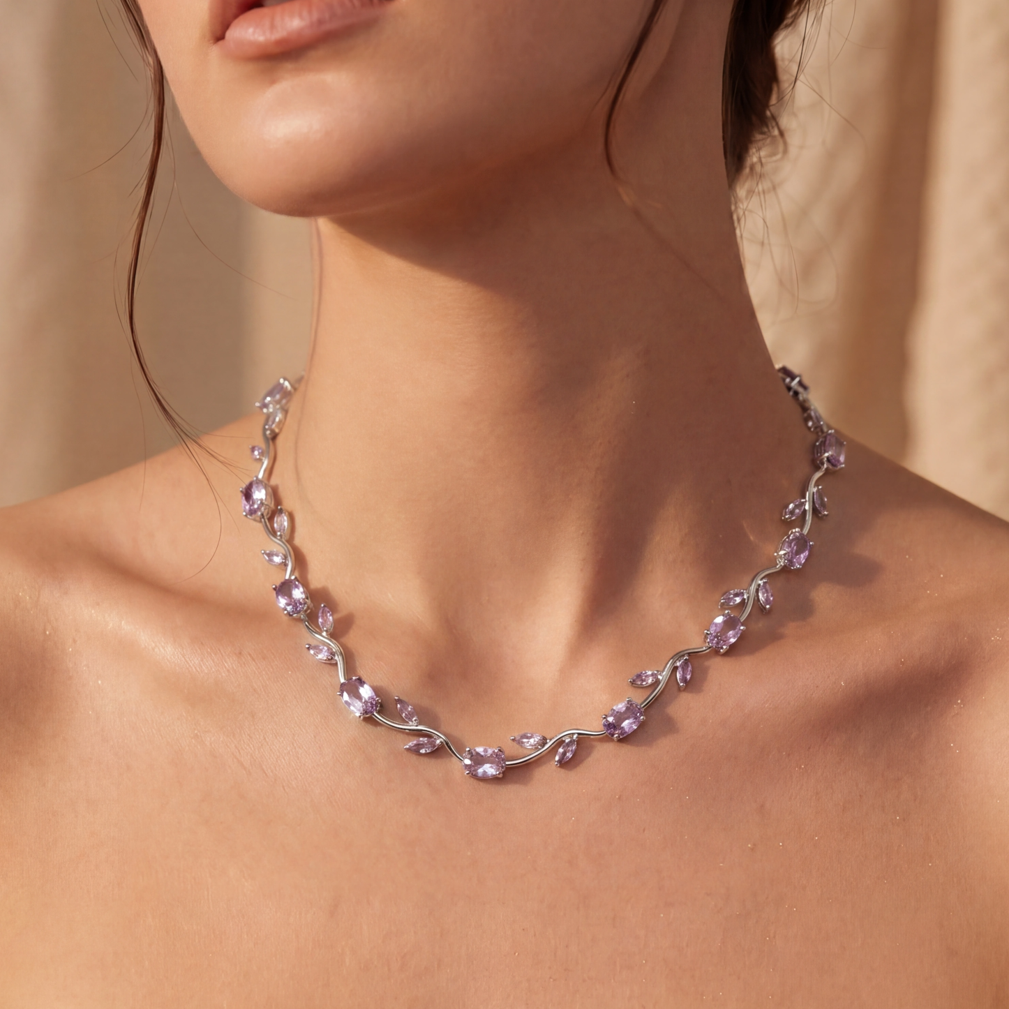 Charming Tulip Necklace For Girls/Women