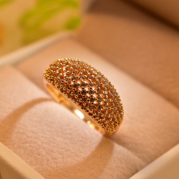 Elegant Unique Design Real Stones Ring For Girls/Women