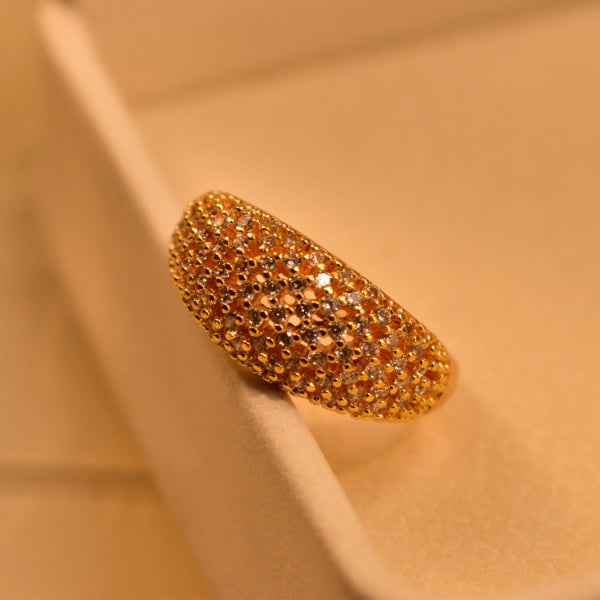 Elegant Unique Design Real Stones Ring For Girls/Women