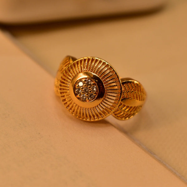 Fancy Design Crystal Stones Ring For Girls/Women