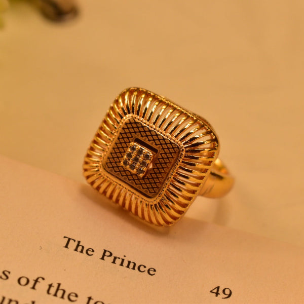 Luminous Design Crystal Stones Ring For Girls/Women