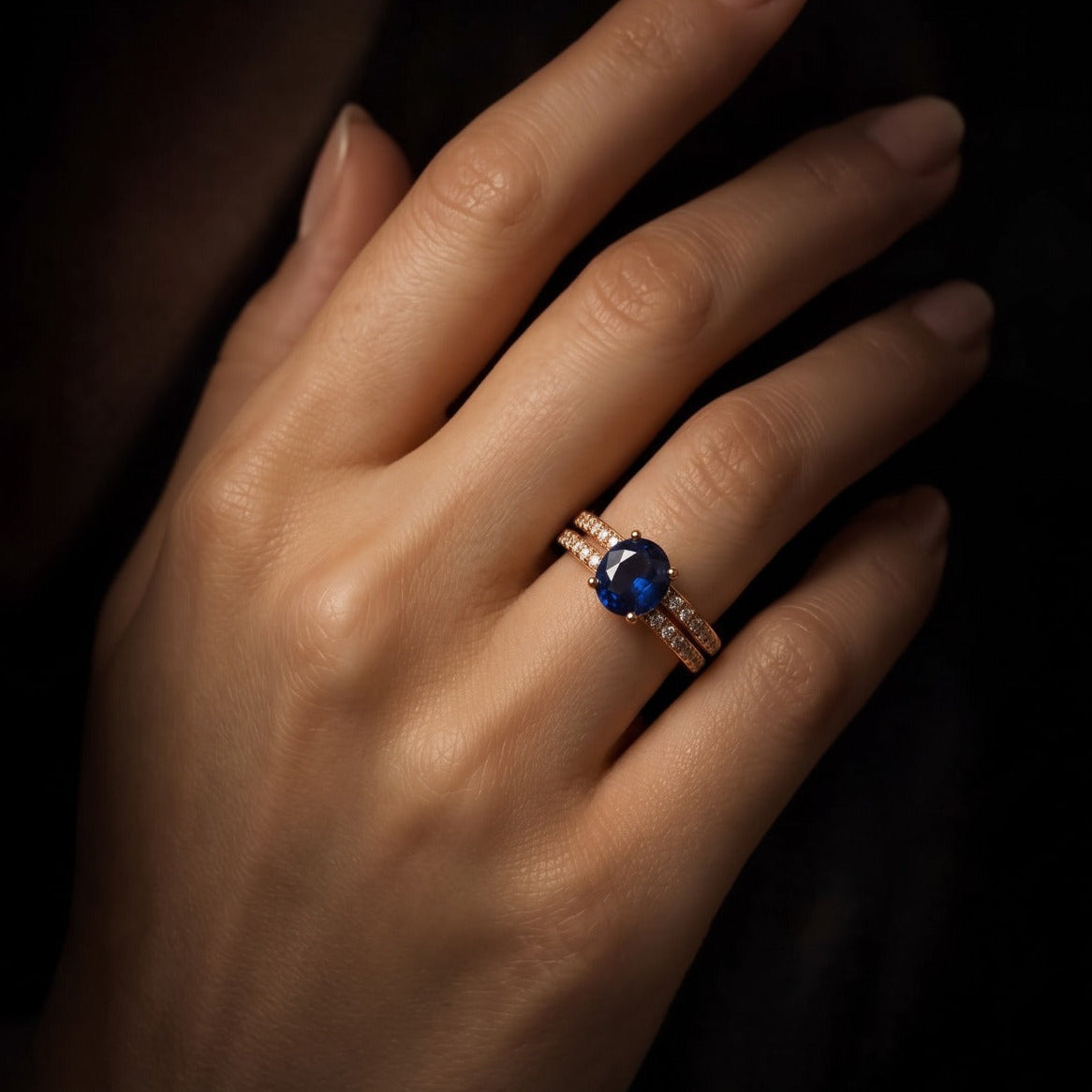Dazzling Unique Design Gold Plated Crystal Stones Ring For Girls/women