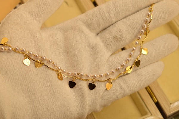 Fancy Golden Anklet for Girls/Women