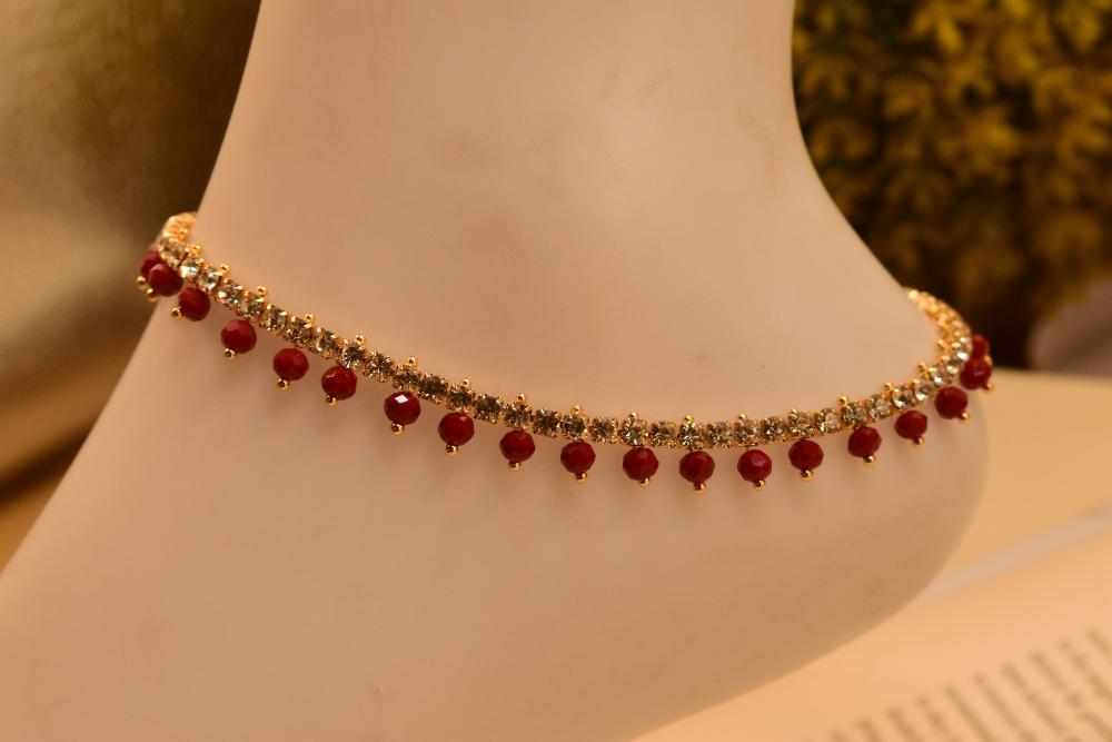Glamorous Elegant Design Anklet for Girls/Women