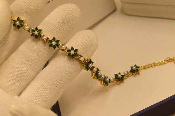 Stylish Design Real Stones Bracelet for Girls/Women