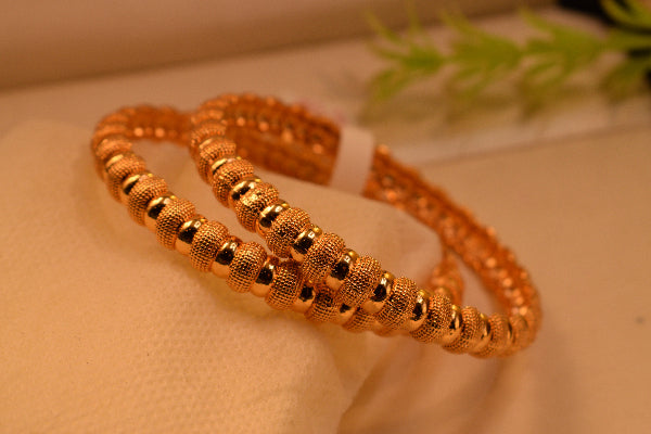 Gorgeous Unique Design 2pc Bangle Set for Girls/Women