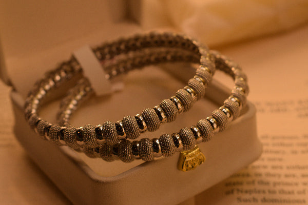 Gorgeous Unique Design 2pc Bangle Set for Girls/Women