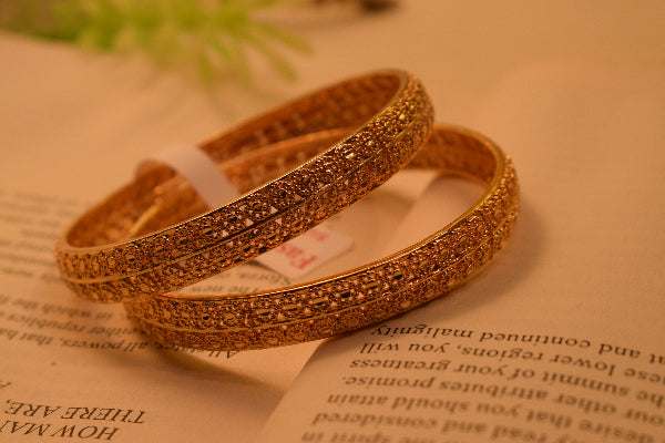 Stylish Unique Design 2pc Bangle Set for Girls/Women