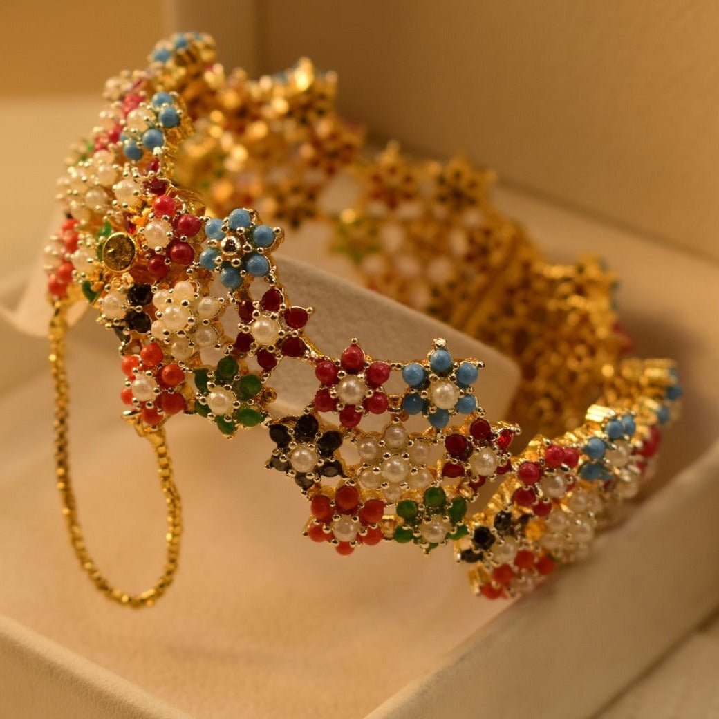 Elegant Fancy Golden Bangle for Girls/Women