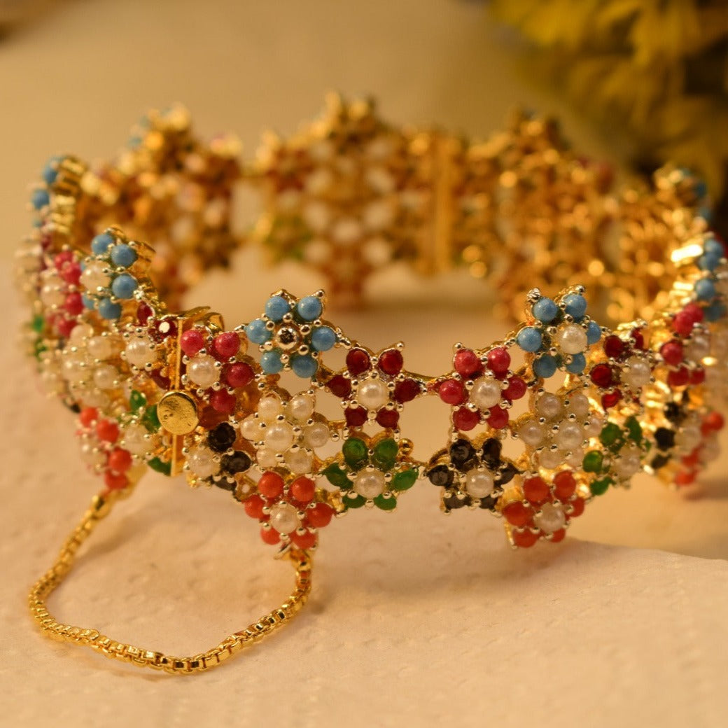 Elegant Fancy Golden Bangle for Girls/Women