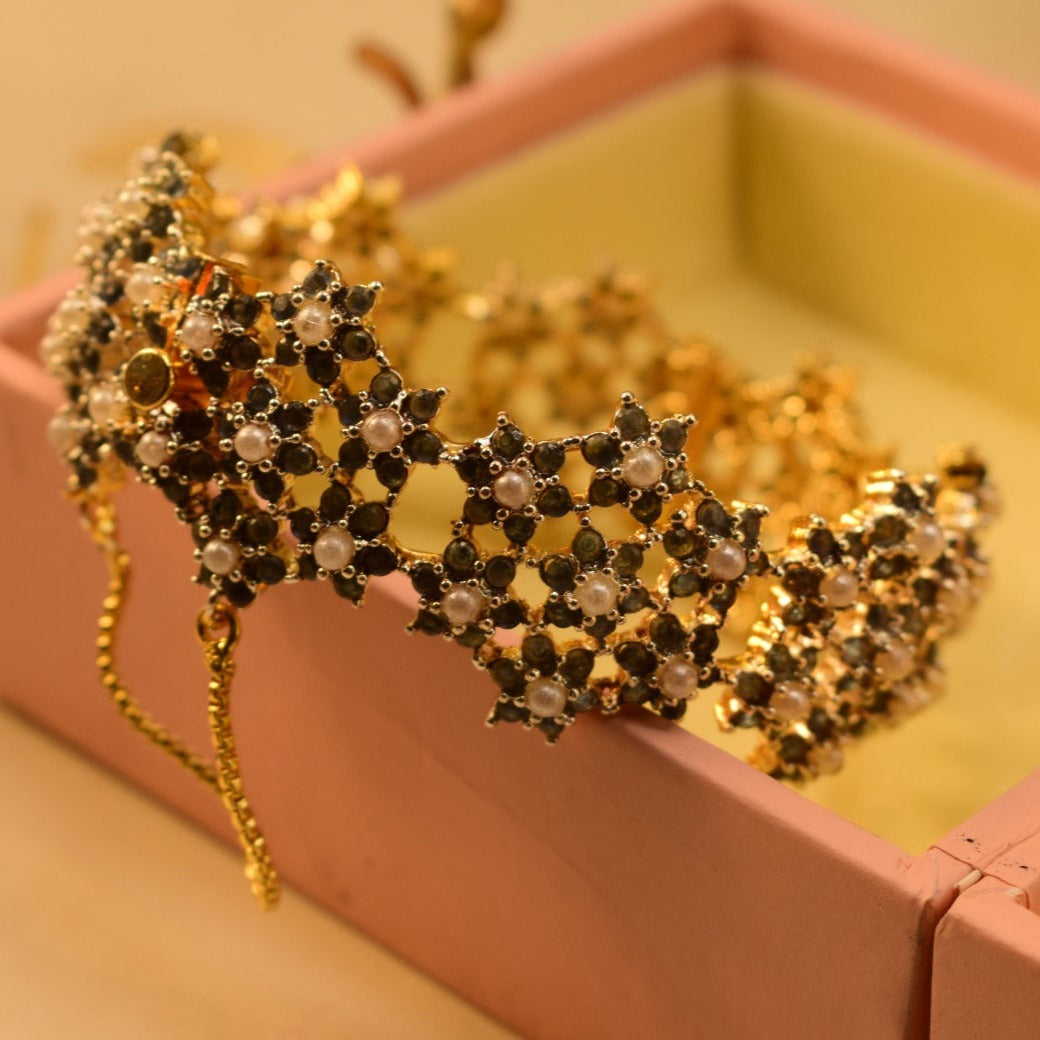 Elegant Fancy Golden Bangle for Girls/Women