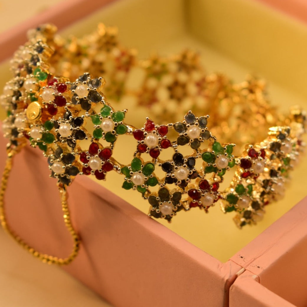 Elegant Fancy Golden Bangle for Girls/Women