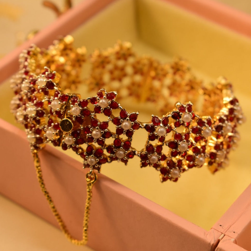 Elegant Fancy Golden Bangle for Girls/Women