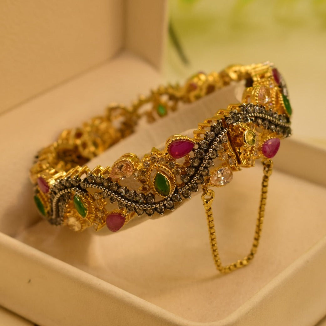 Elegant Fancy Gold Plated Bangle for Girls/Women