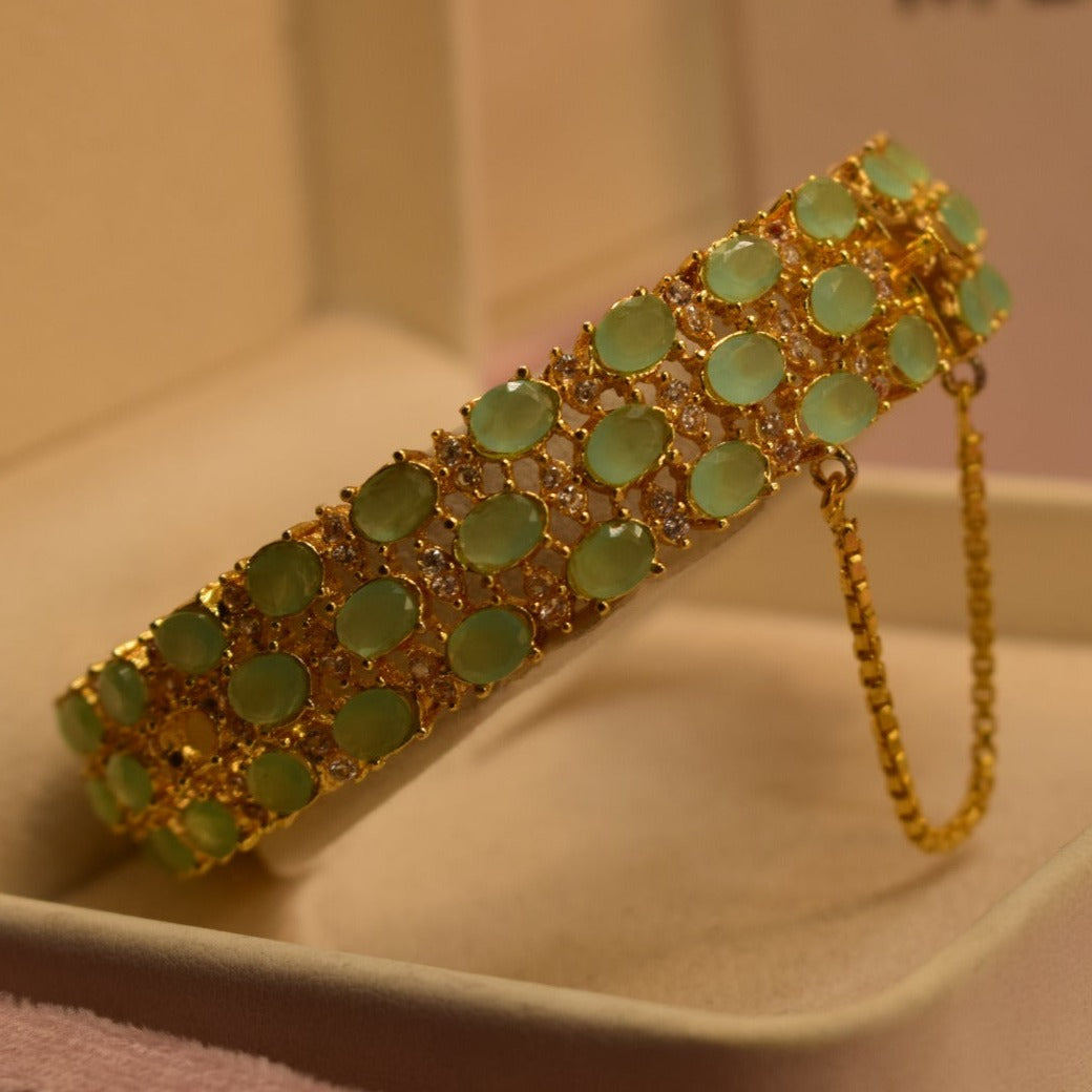 Elegant Fancy Gold Plated Bangle for Girls/Women