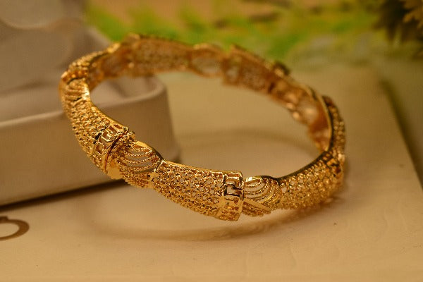 Beautiful Openable Gold Platted Bangle for Girls/Women
