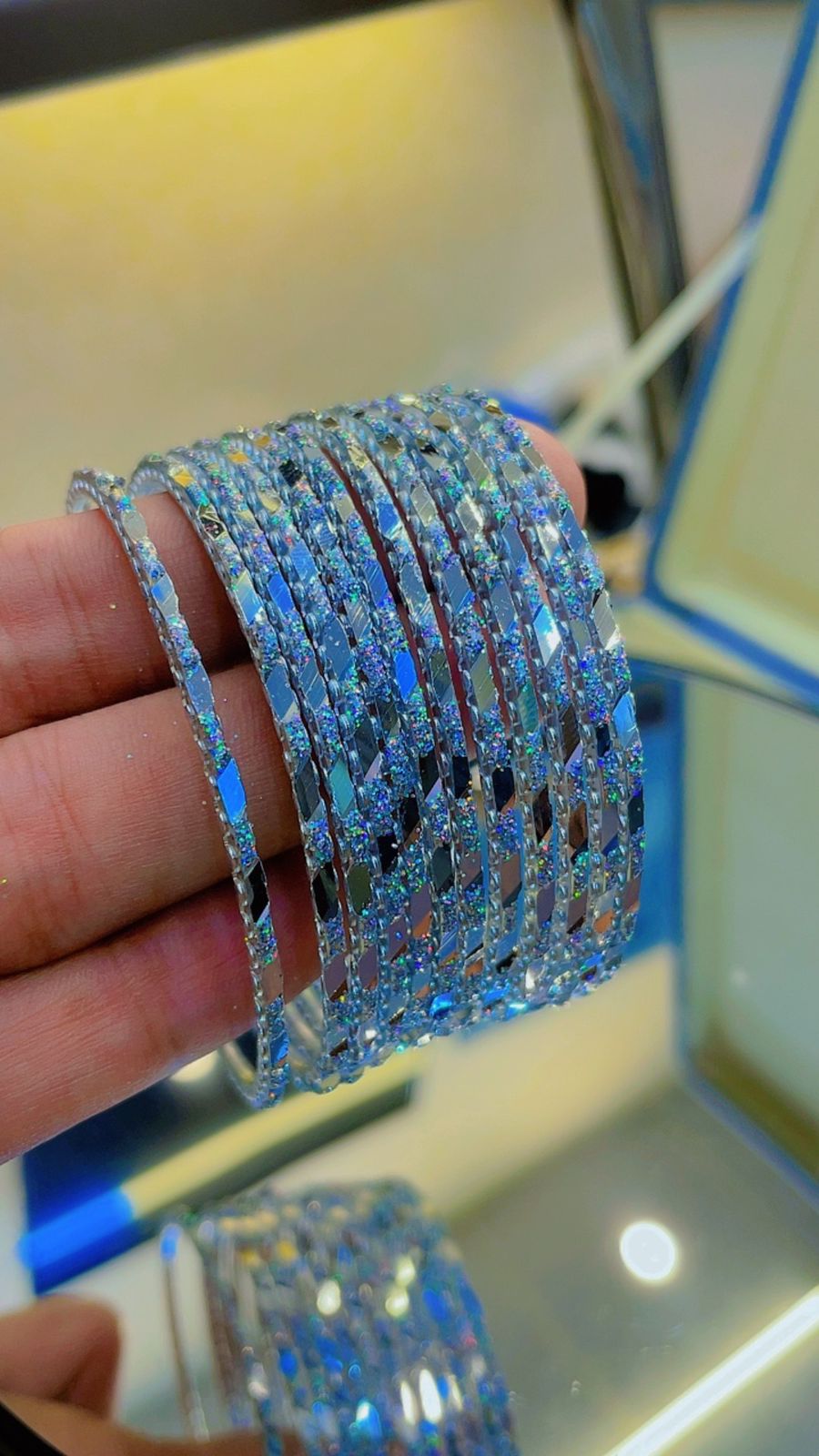 Stainless Steel 12 Pieces Bangle Set for Girls/Women