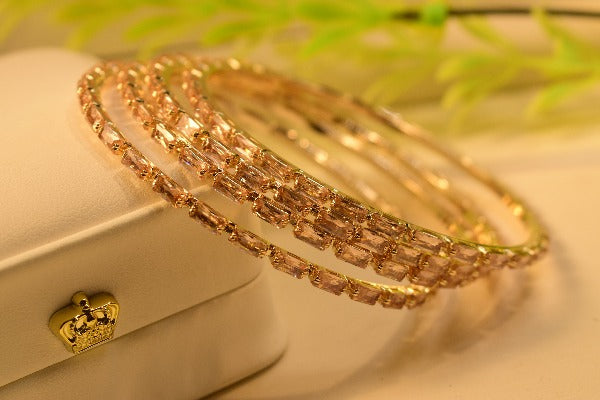 Pack Of Four Elegant Design Bangles for Girls/Women
