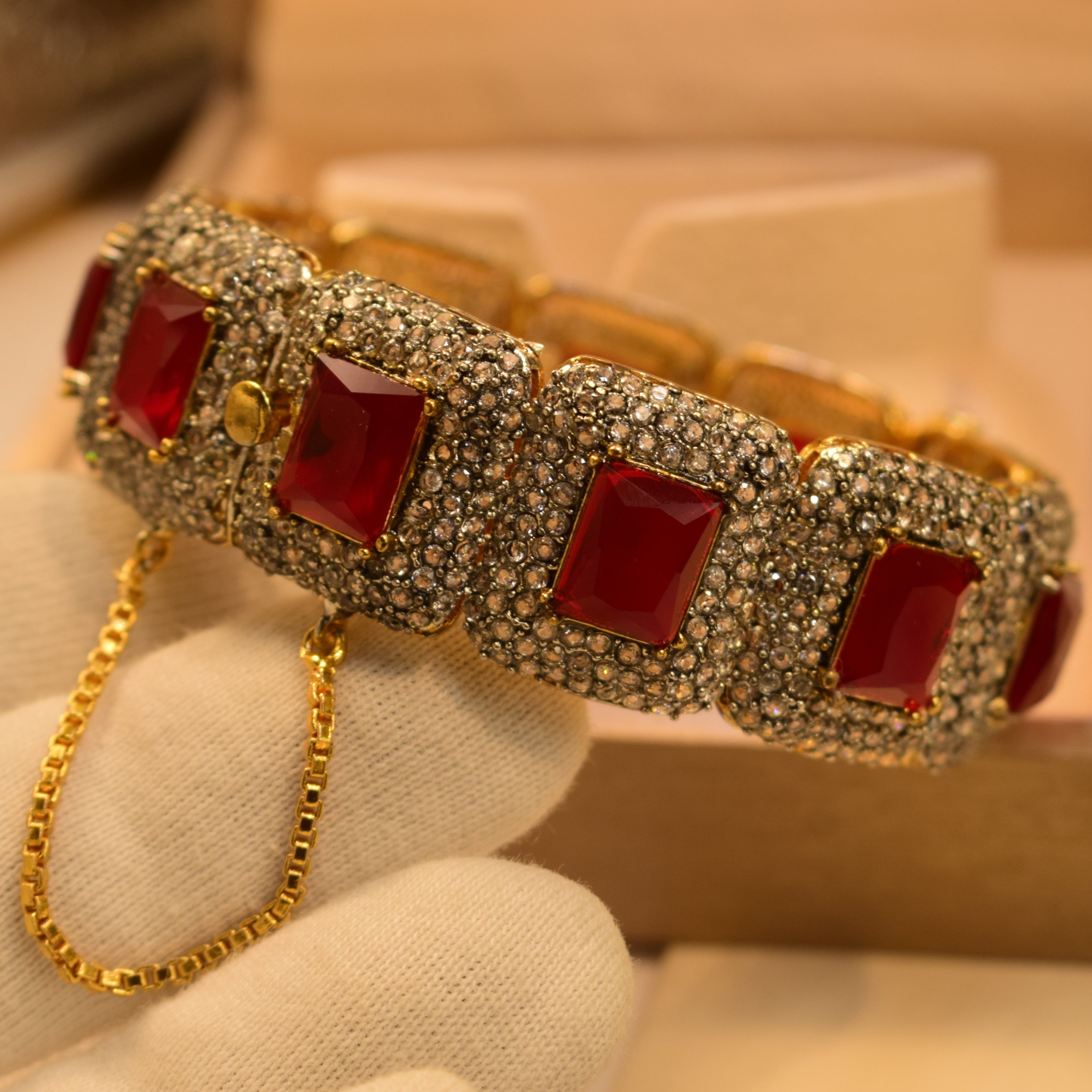 Beautiful Real Stone Bangle for Girls/Women