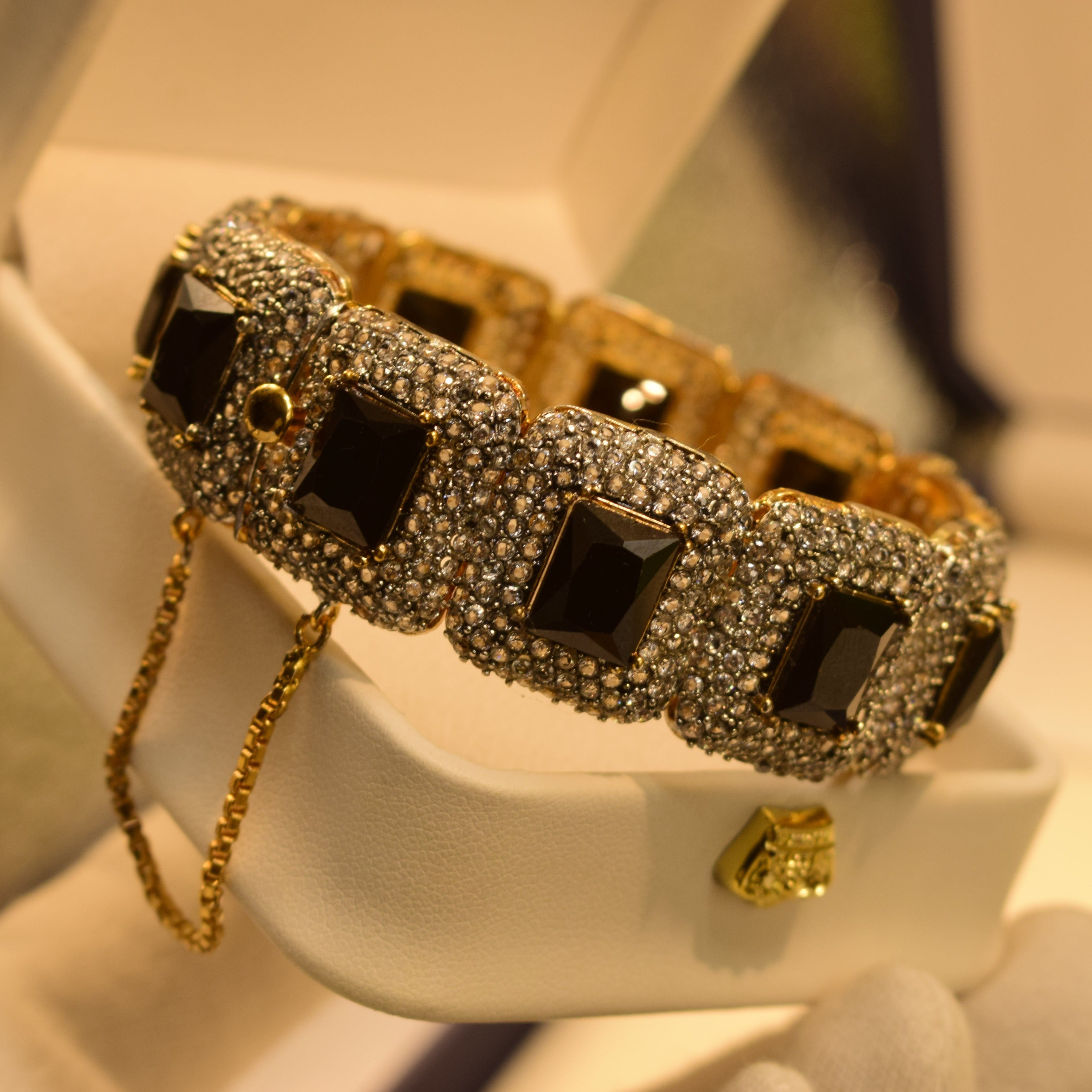 Beautiful Real Stone Bangle for Girls/Women