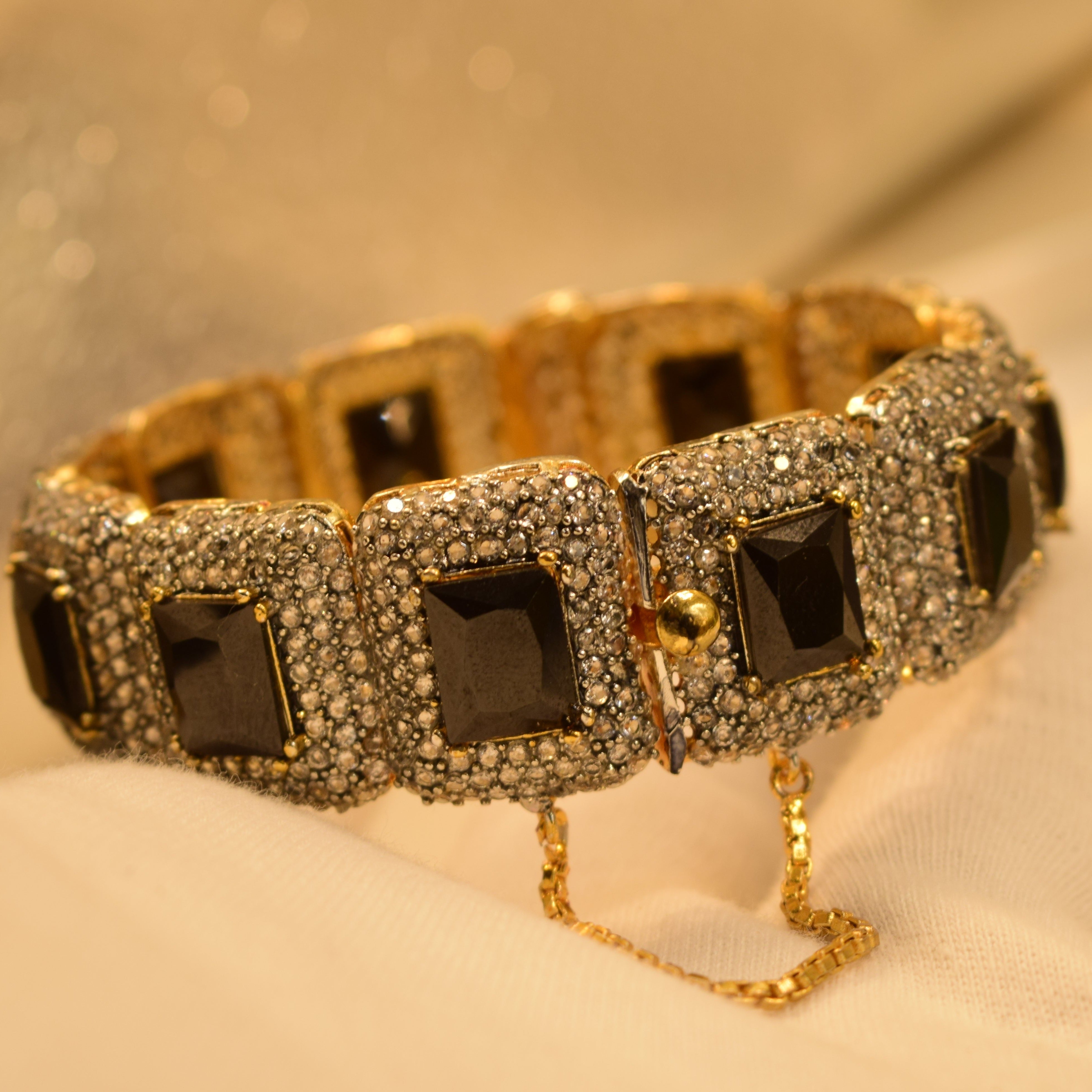 Beautiful Real Stone Bangle for Girls/Women