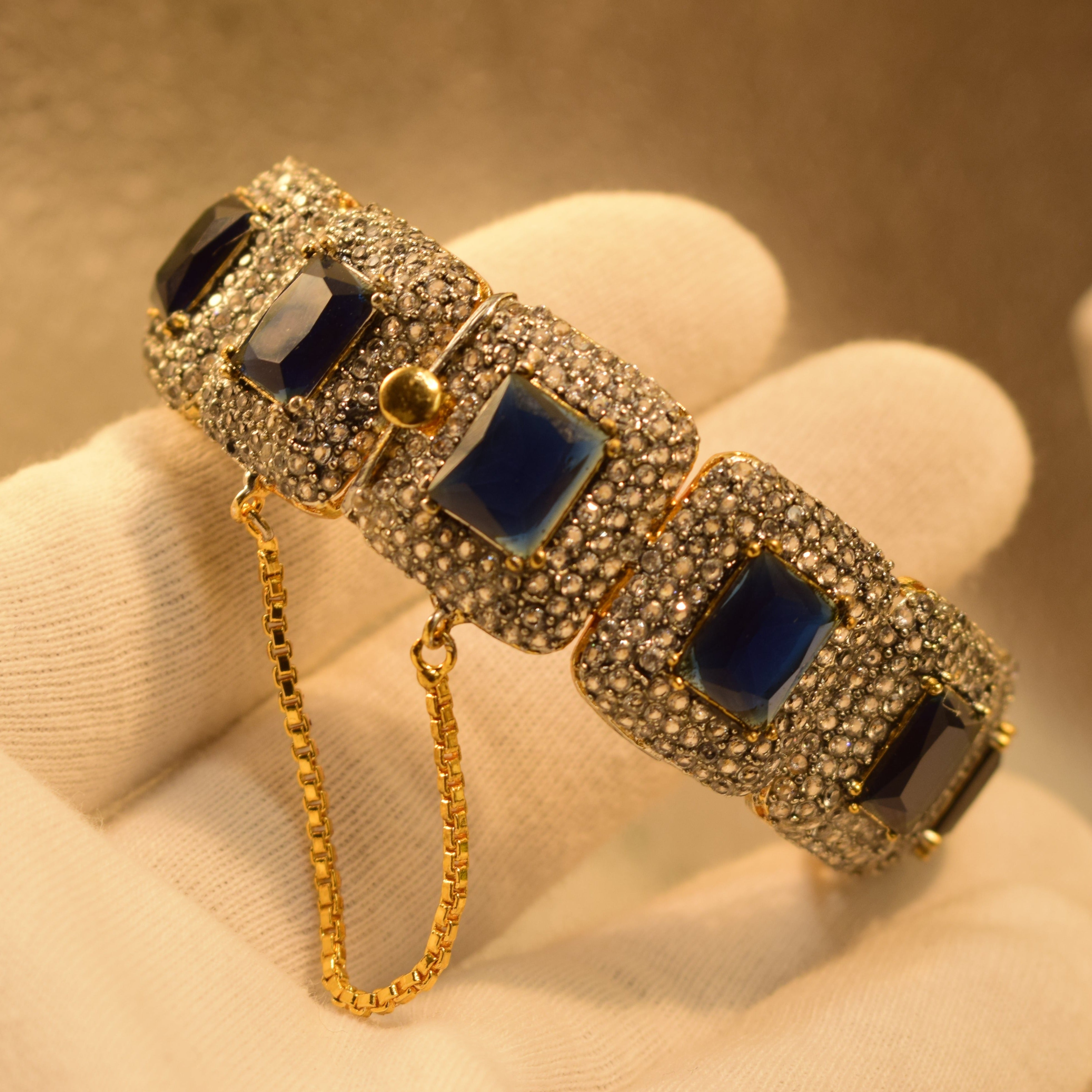 Beautiful Real Stone Bangle for Girls/Women