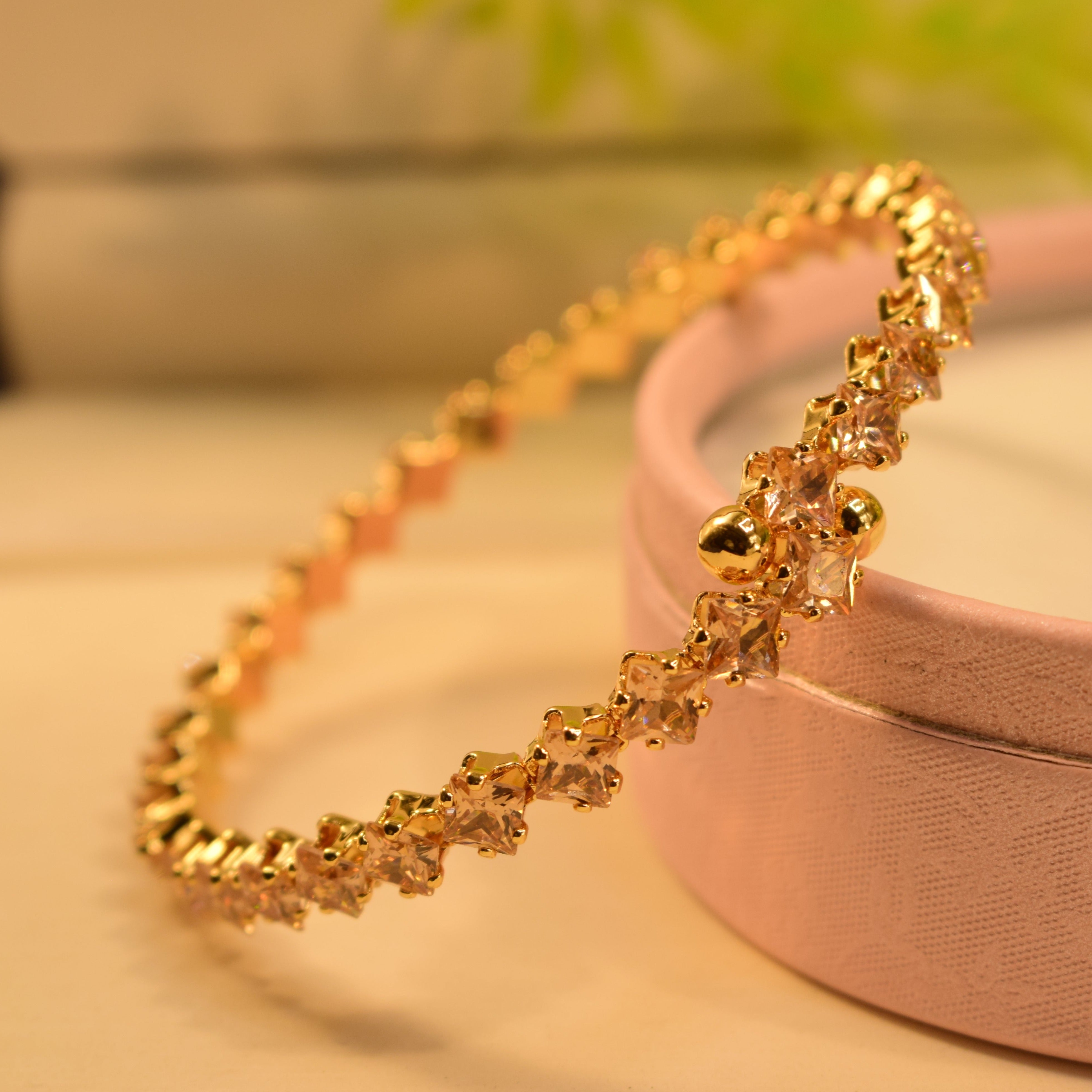 Stylish Real Stone Bracelet for Girls/Women