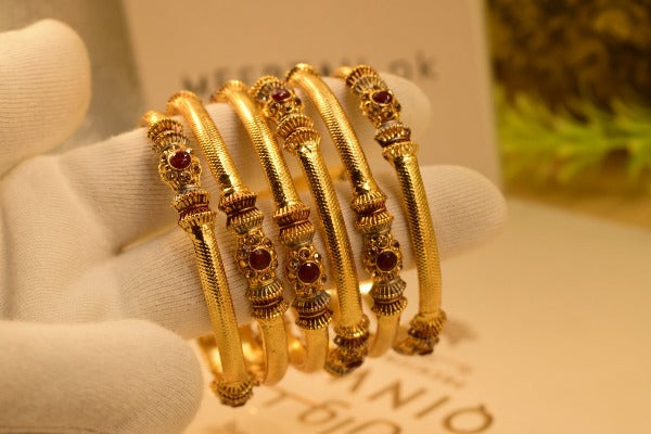 Pack Of Six Bangles Set for Girls/Women