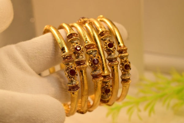 Pack Of Six Bangles Set for Girls/Women