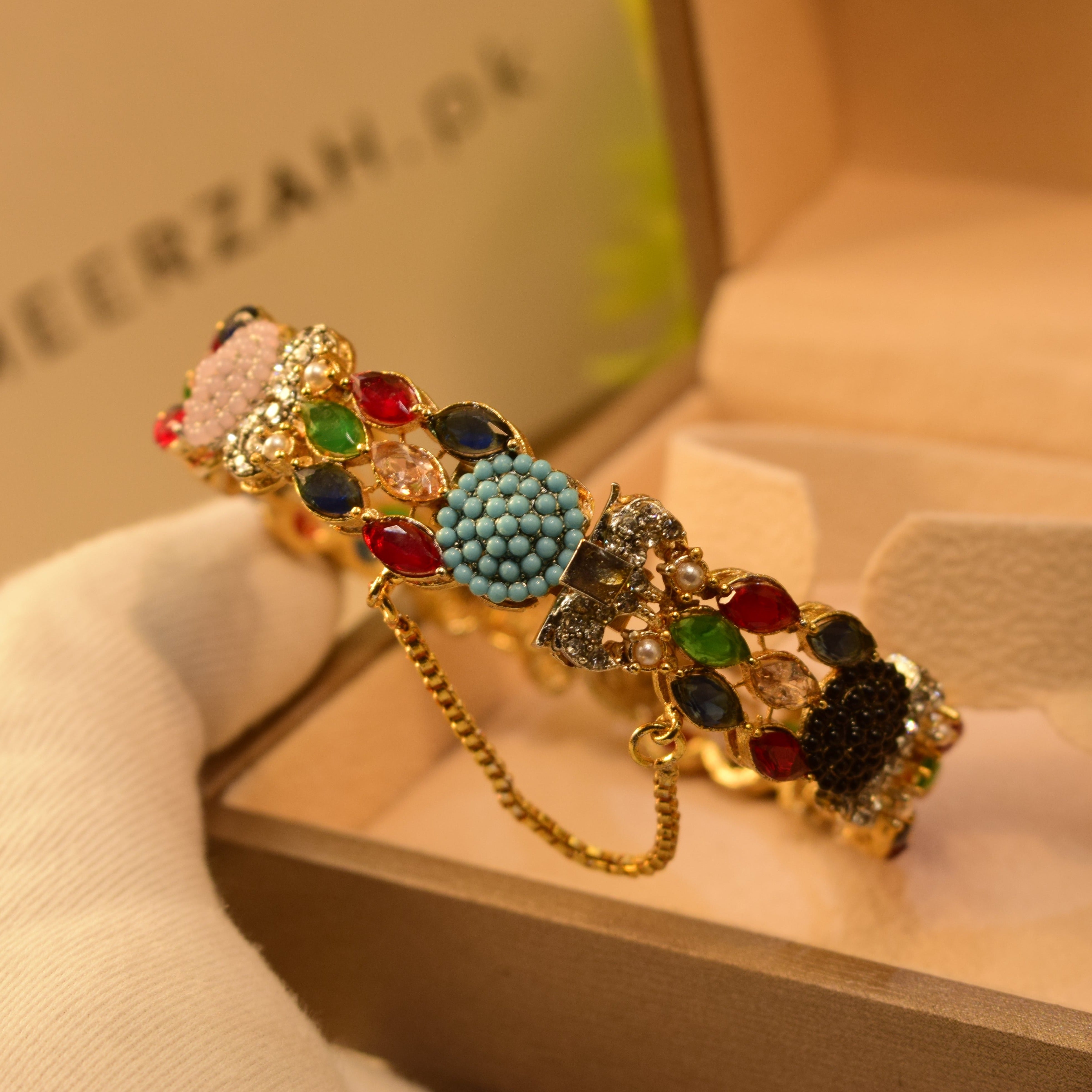 Beautiful Gold Plated Bangle Set for Girls/Women