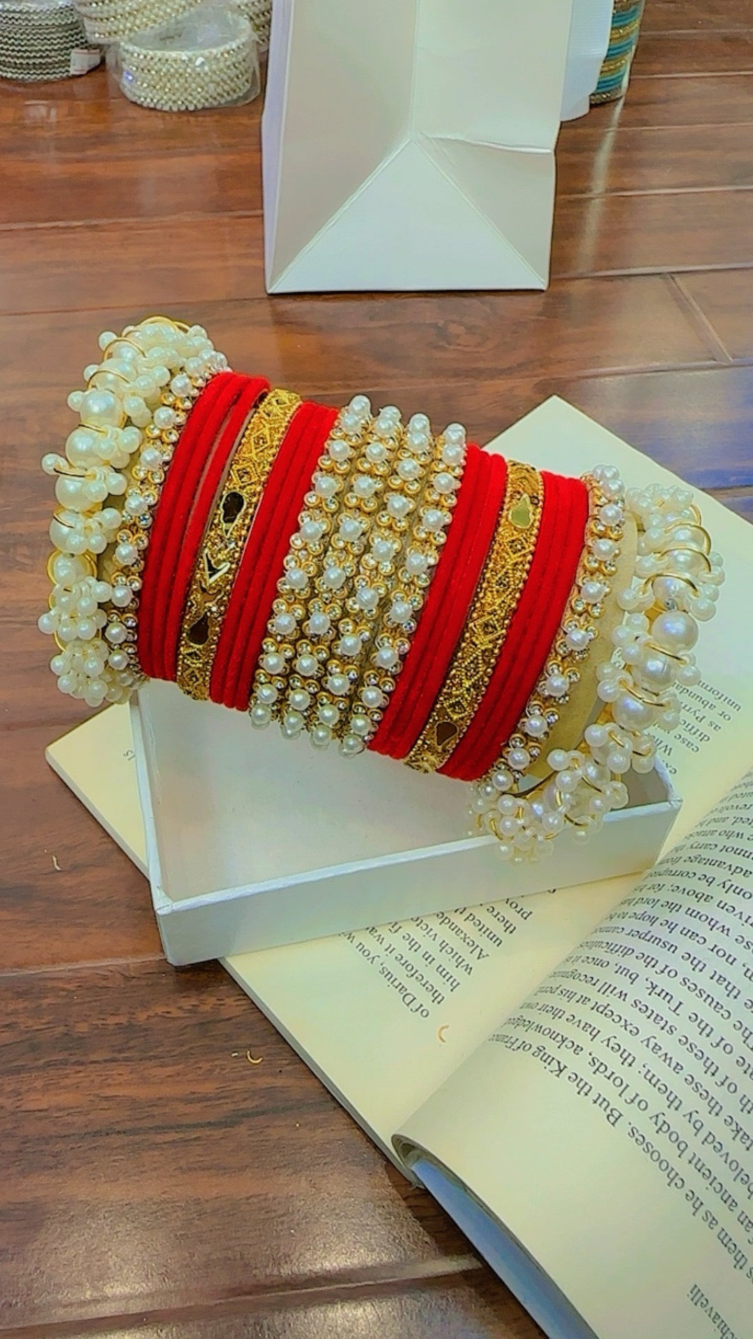 Elegant Pack Of 22 Bangles Set for Girls/Women