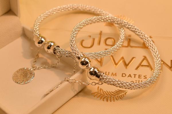 Glamorous Unique Design Silver Bangles Set for Girls/Women