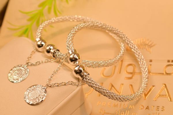 Glamorous Unique Design Silver Bangles Set for Girls/Women