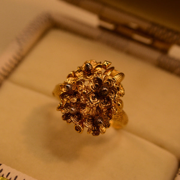 Glamorous Design 22K RP 4.7 Gram Gold Plated Ring For Girls/Women