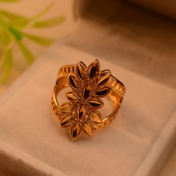 Beautiful Unique Design Gold Plated Ring For Girls/Women