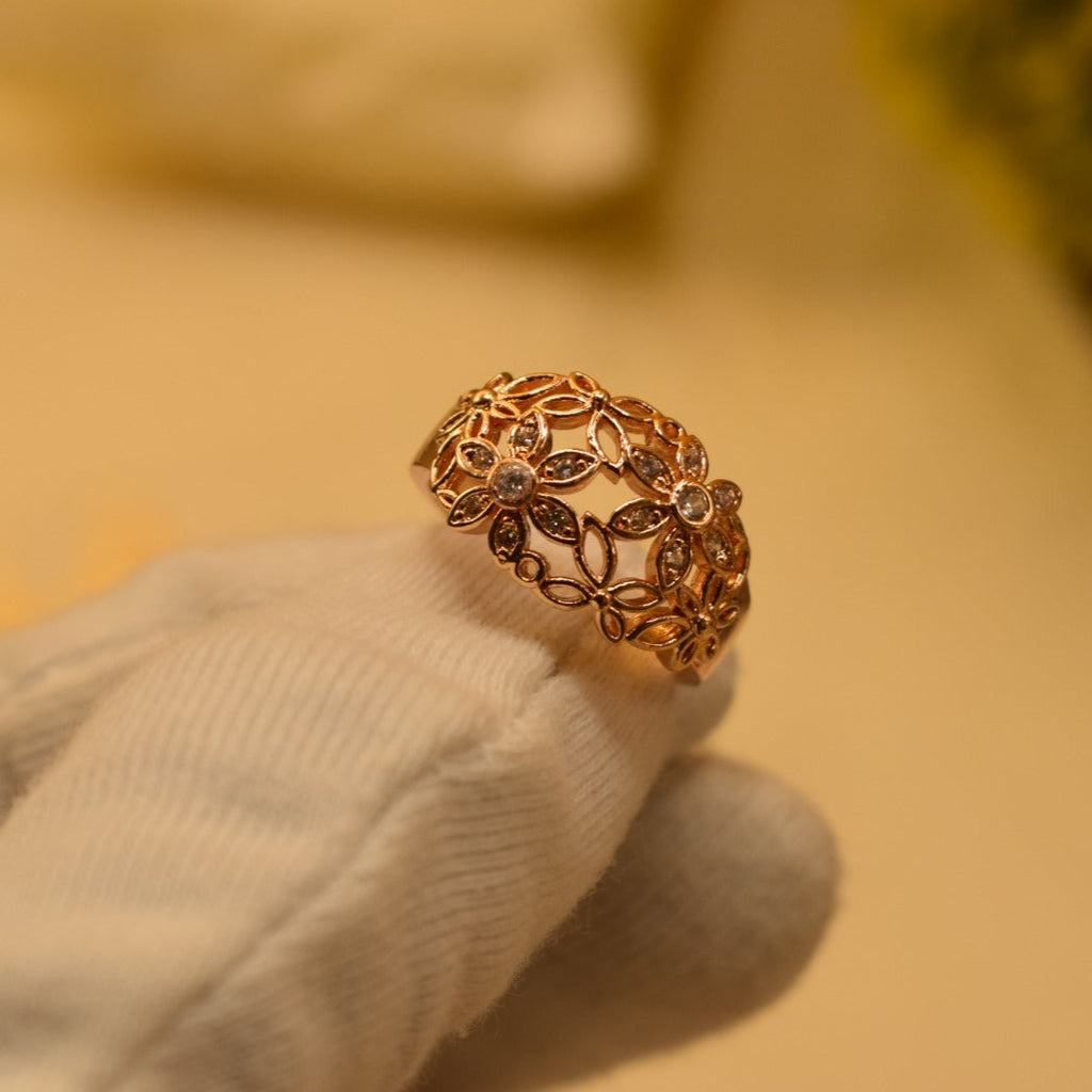 Gold Plated Ring Stone Gold Ring Design For Female Buy Women Gold