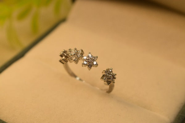 Stylish Design Real Stone Ring for Girls/Women