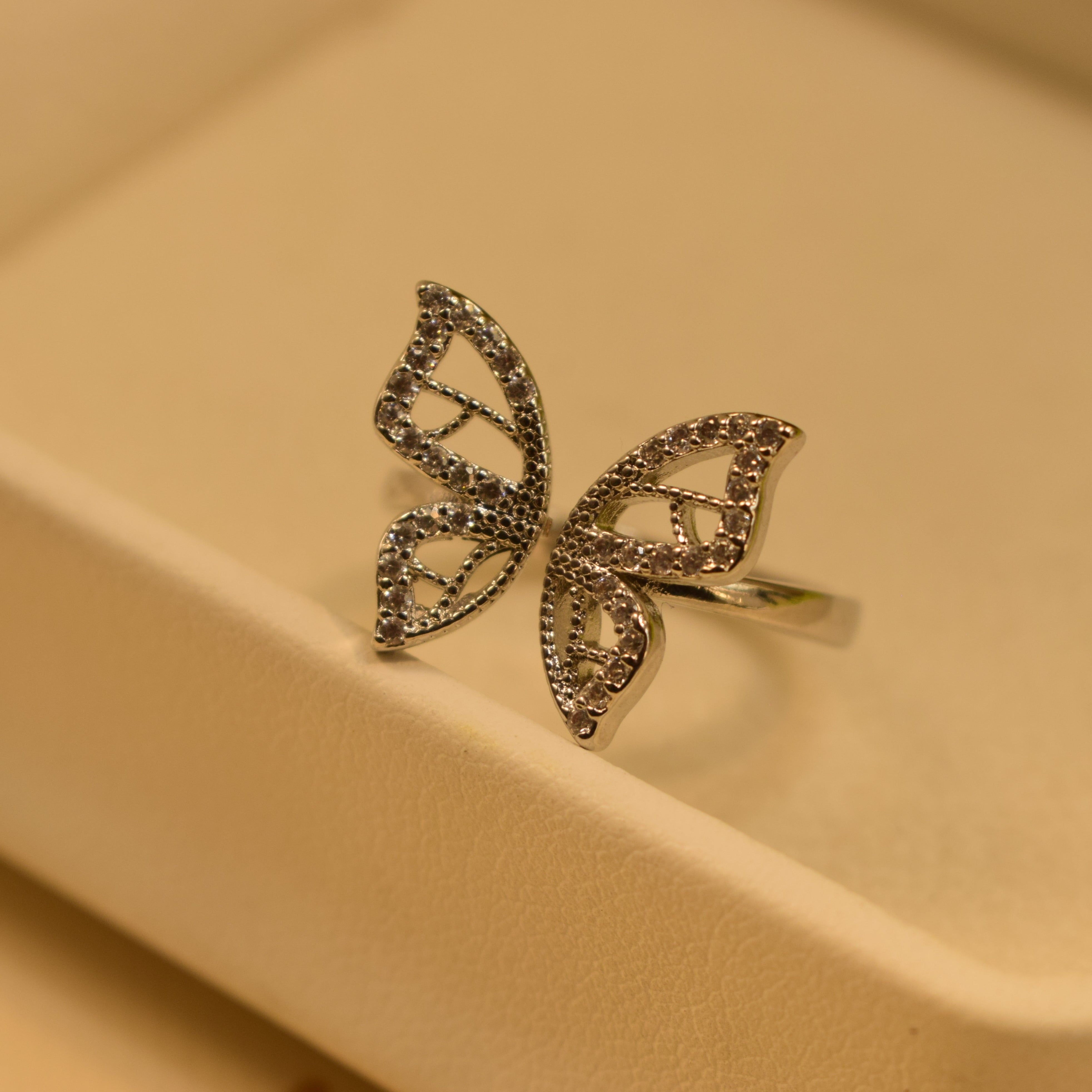 Stylish Design Real Stone Ring for Girls/Women