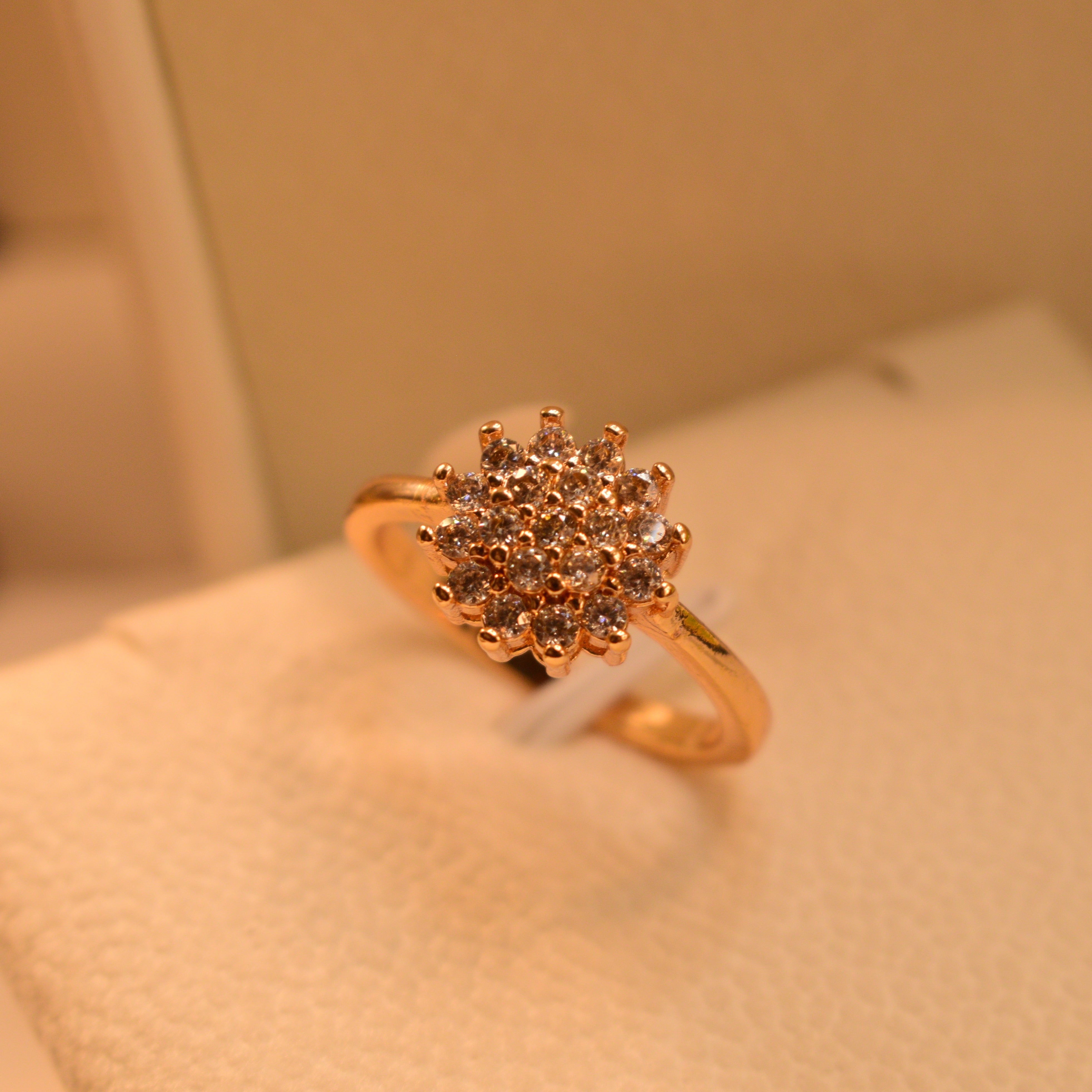 Stylish Design Real Stones Ring for Girls/Women