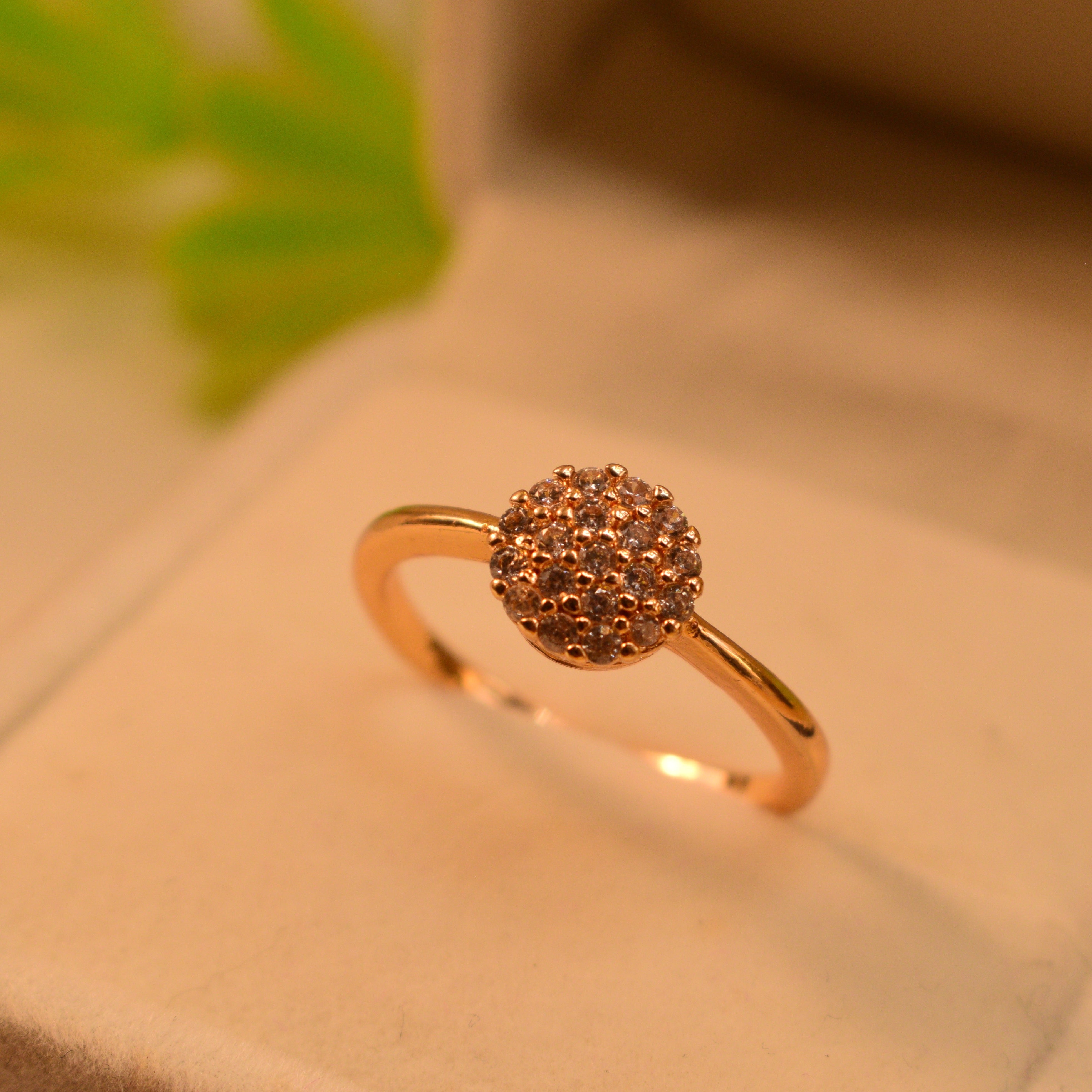 Beautiful Gold Plated Ring for Girls/Women